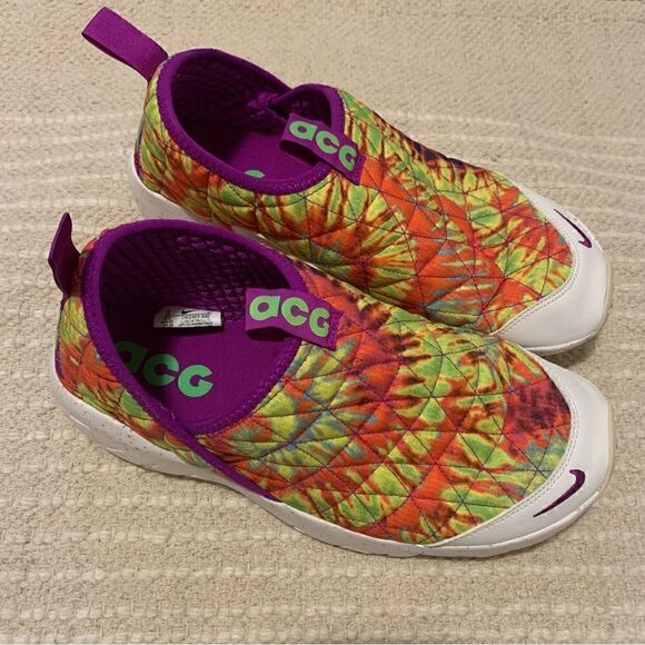 NIKE Mens ACG Moc 3.0 'Tie Dye' CW2463-300 - Picture 5 of 14